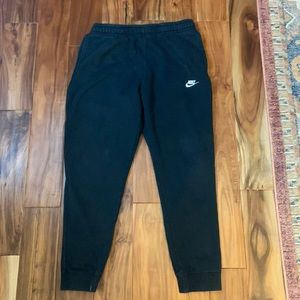 Nike Black Sweatpants Men’s L Large EUC